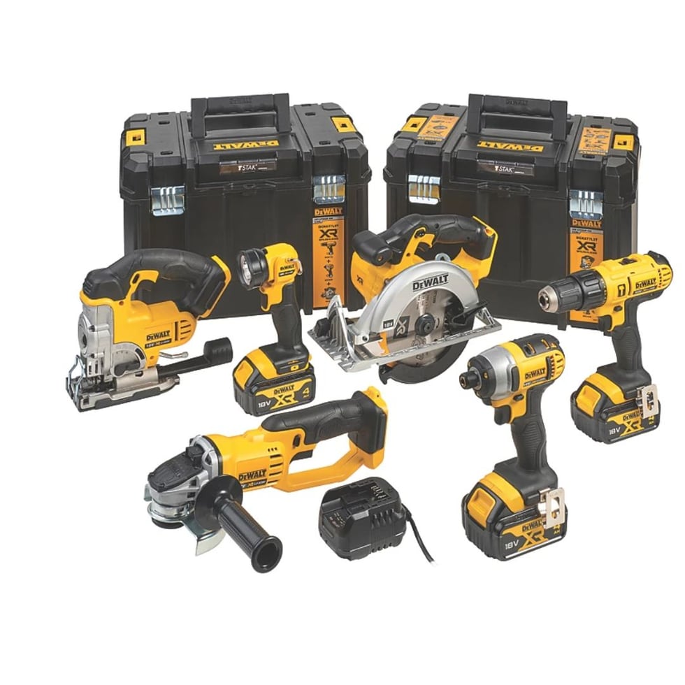 DeWalt Bundle 6 x Piece Kit 24.08.25