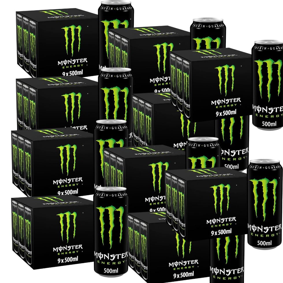 90 x Monster Energy Drinks 14.08.25