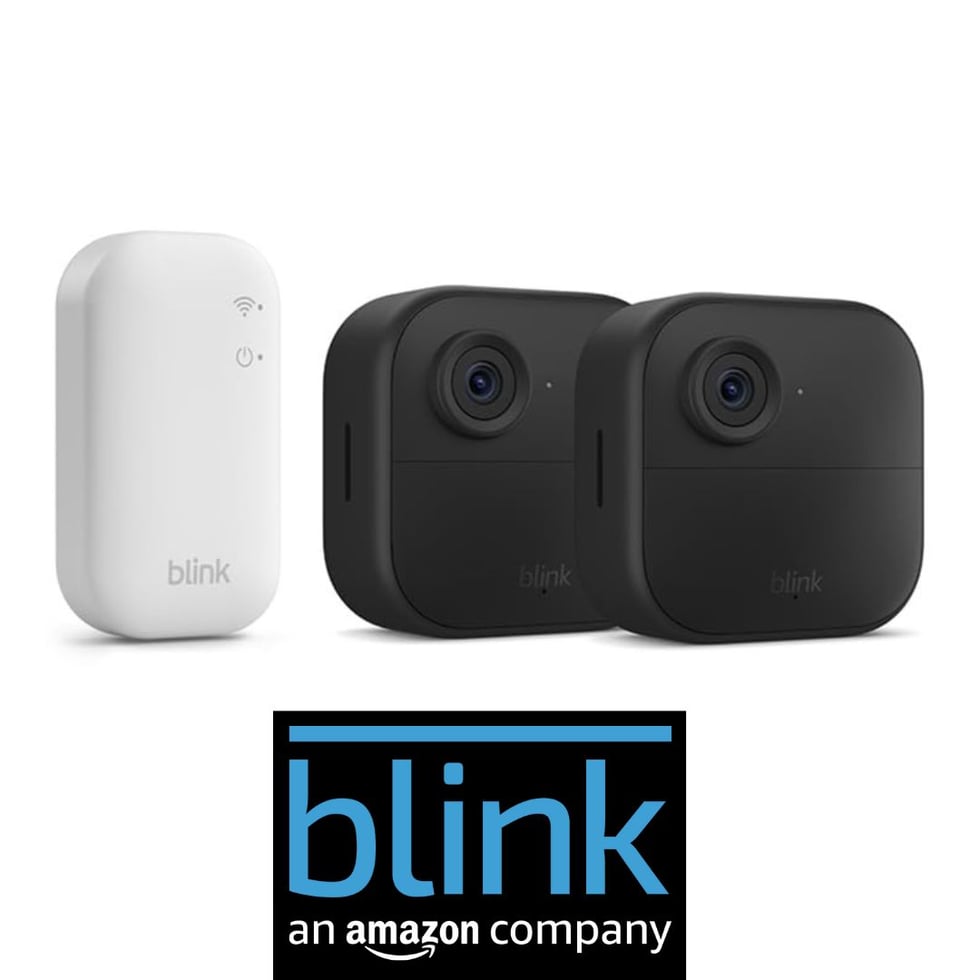 2 x Blink Wireless Camera Outdoor Setup 14.08.25
