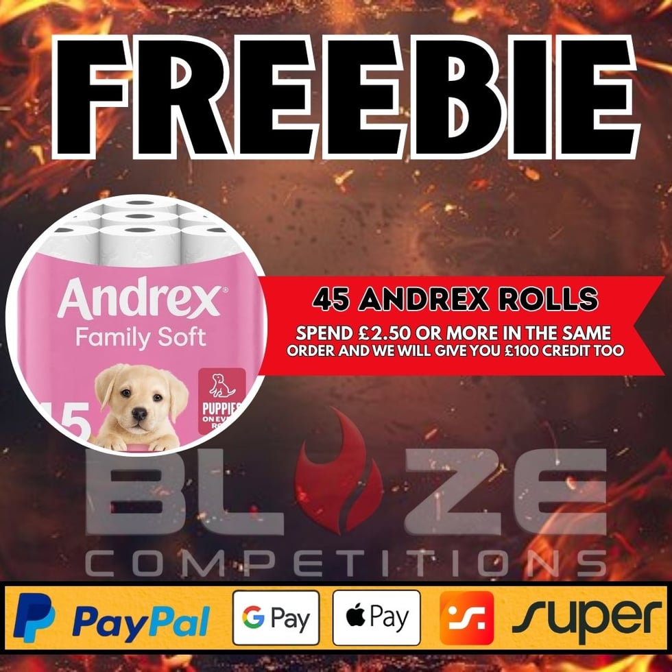 Andrex FREEBIE! 18.08.25