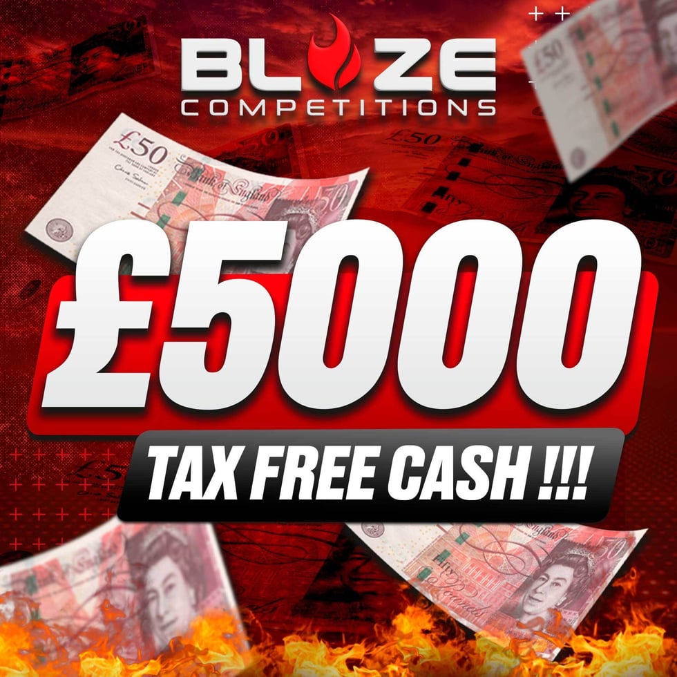 £5,000 TAX FREE CASH 26.10.25