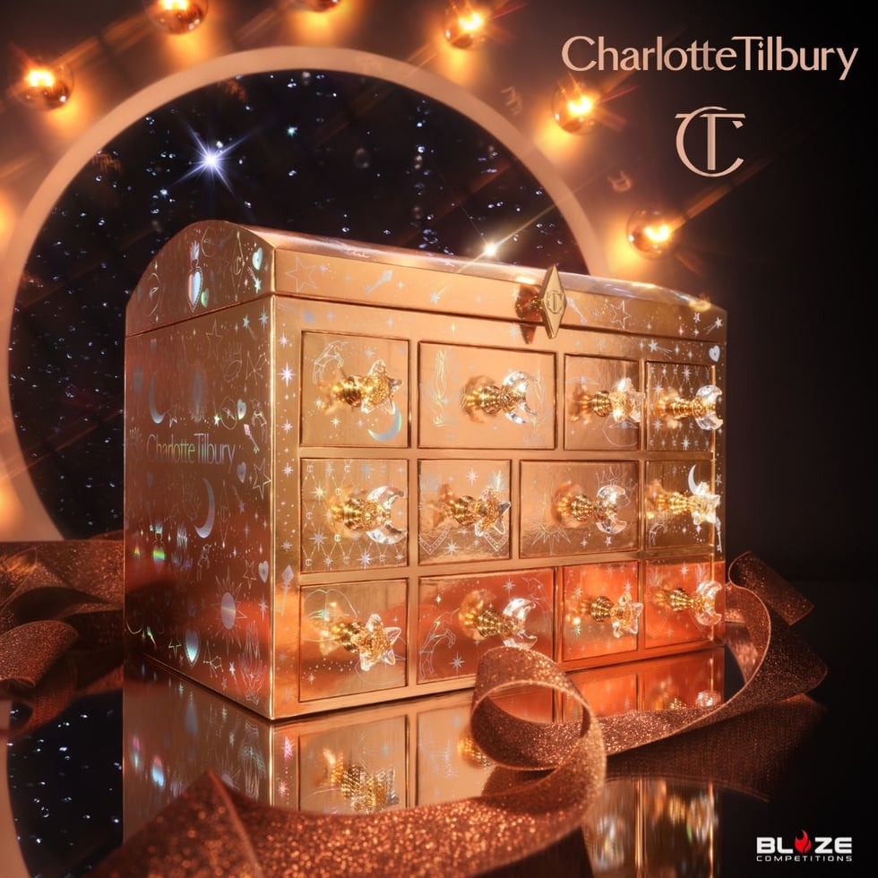 Charlotte Tilbury Beauty Treasure Chest Advent Calendar 10.10.25