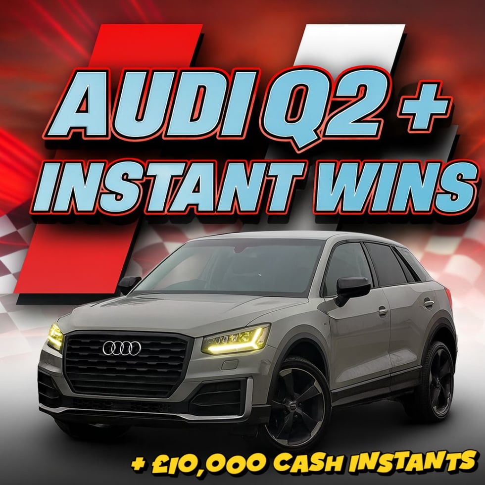 Audi Q2 + £1,000 Cash + Instant Wins 24.12.25
