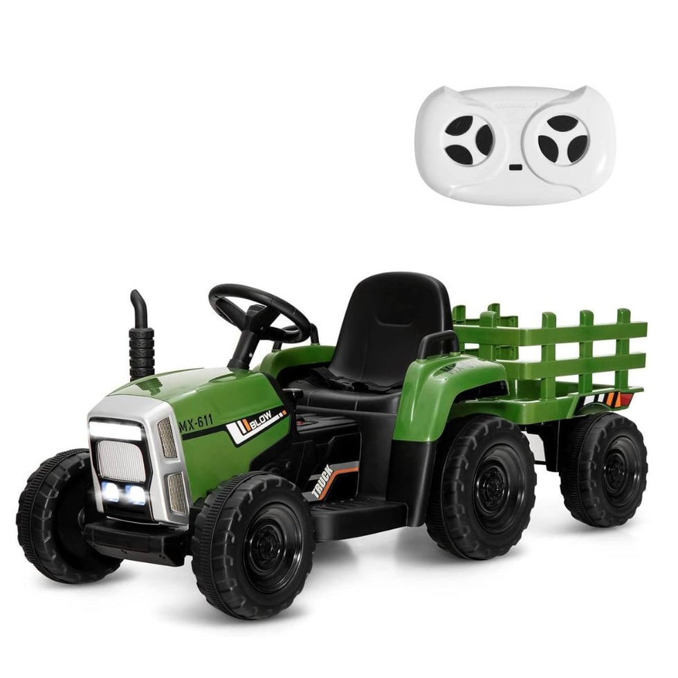 Kids Electric Tractor and Trailer Ride on 17.10.25