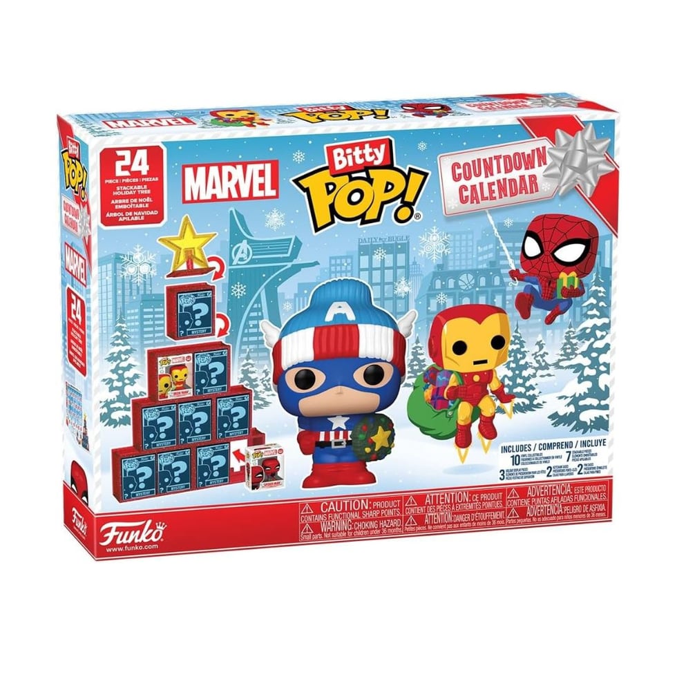 Funko Bitty Pop Marvel Advent Calendar 14.10.25