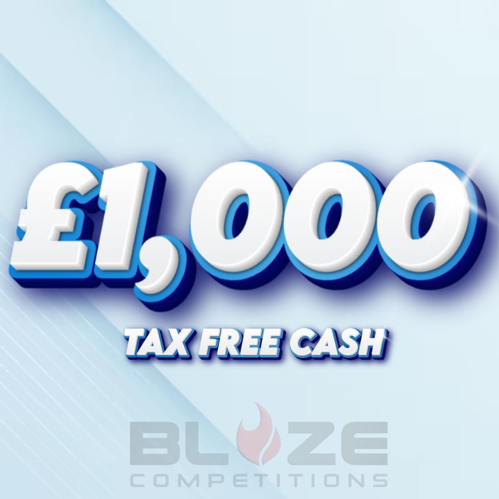 £1,000 TAX FREE CASH 08.11.25