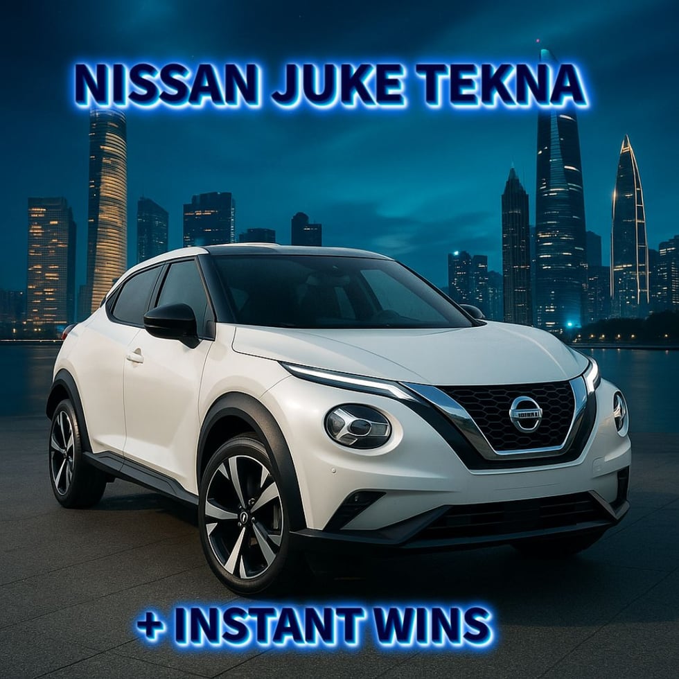 Nissan Juke Tekna + Instant Wins 31.01.26