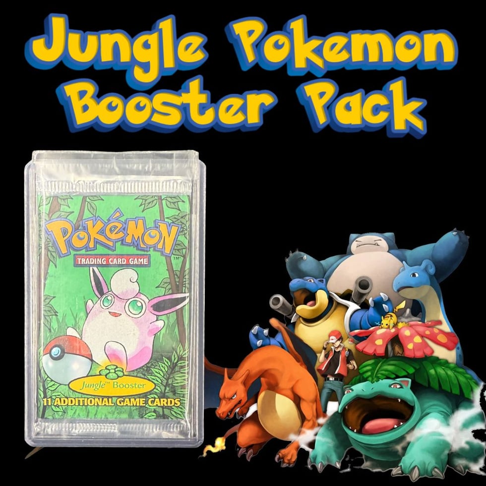 Jungle Pokemon Booster Pack 14.12.25