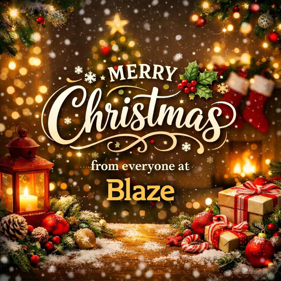 Merry Christmas! £2.50 Blaze Credit FREEBIE 25.12.25