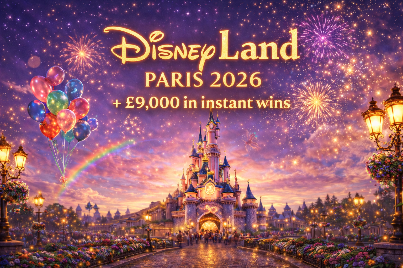 Disney Land Paris Holiday 12.04.26