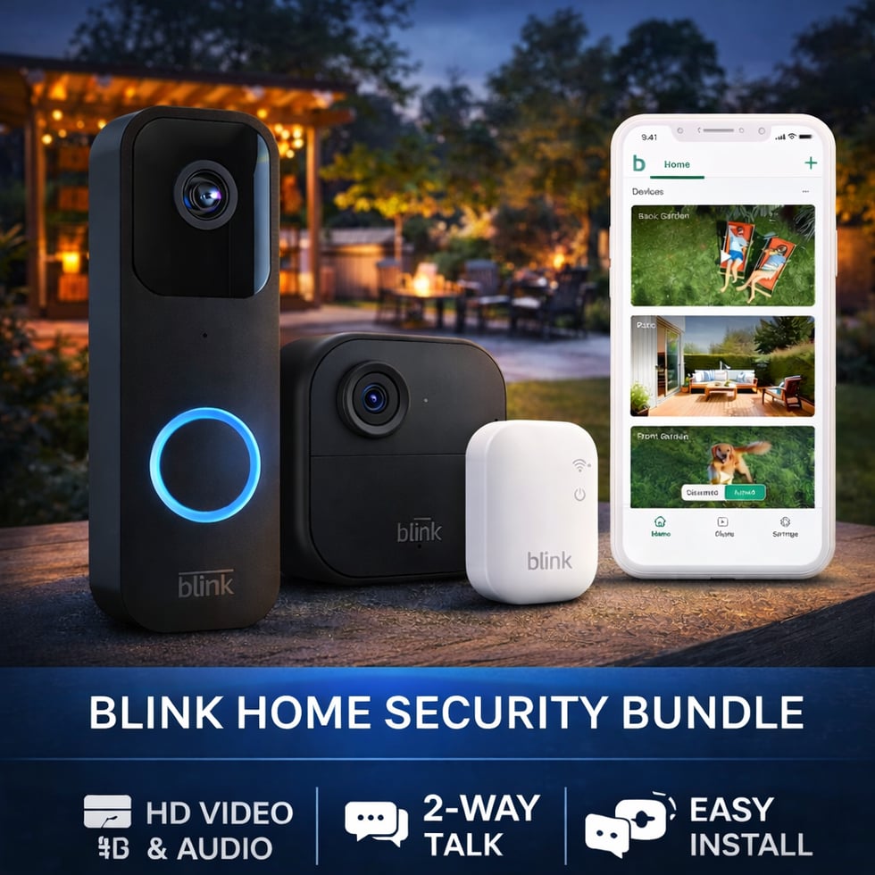 Blink Doorbell and Home Security Set 04.02.26