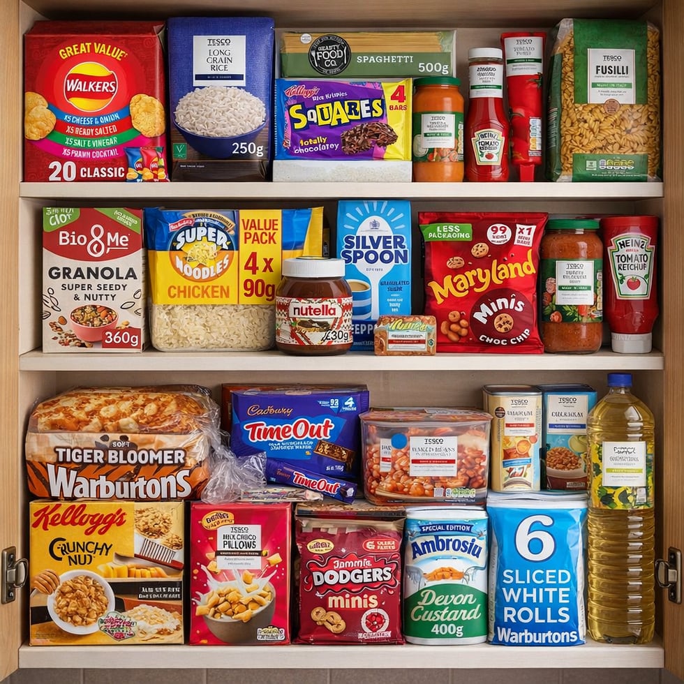 £100 Food Cupboard Shop 12.01.26