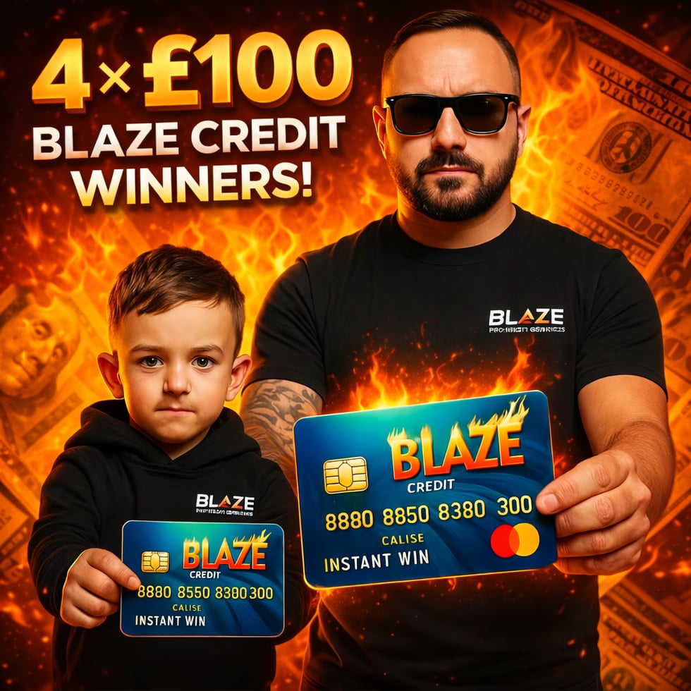 £100 Blaze Credit 01.02.26