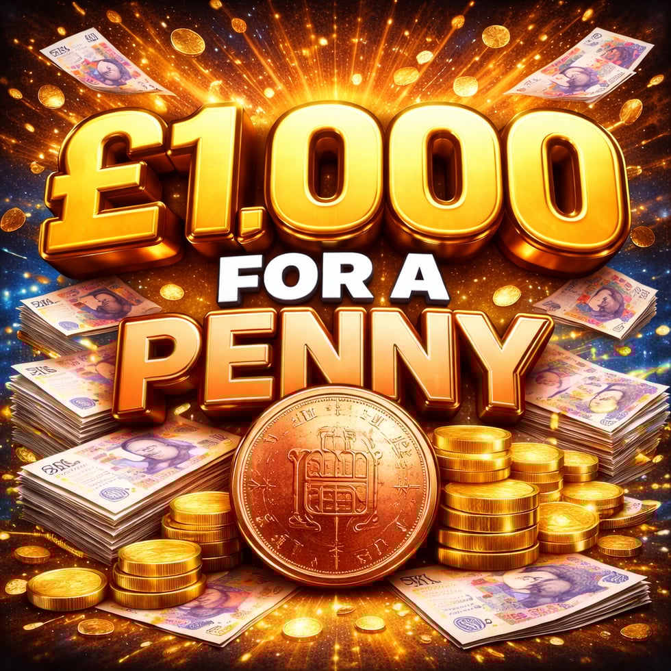 £1,000 for a PENNY 14.01.26