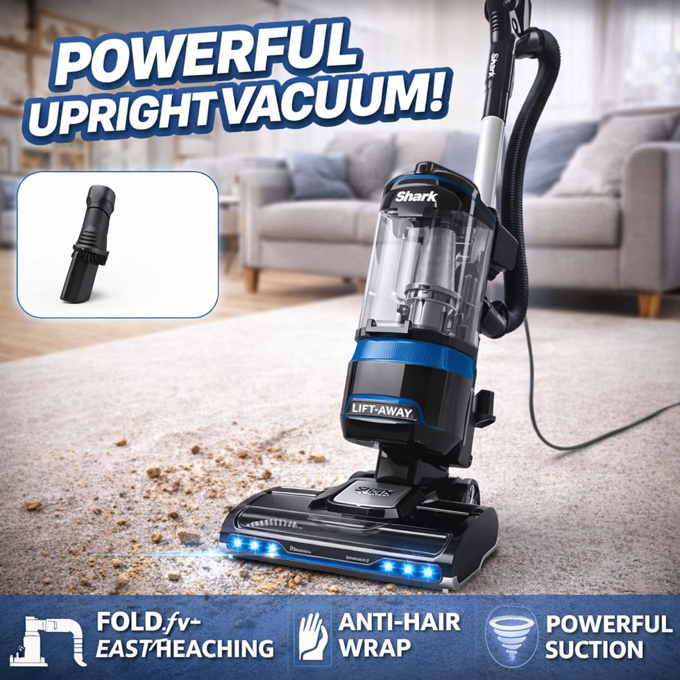 Shark Corded Upright Vacuum Cleaner 23.01.26