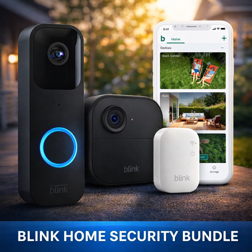 Blink Doorbell and Home Security Set 28.01.26