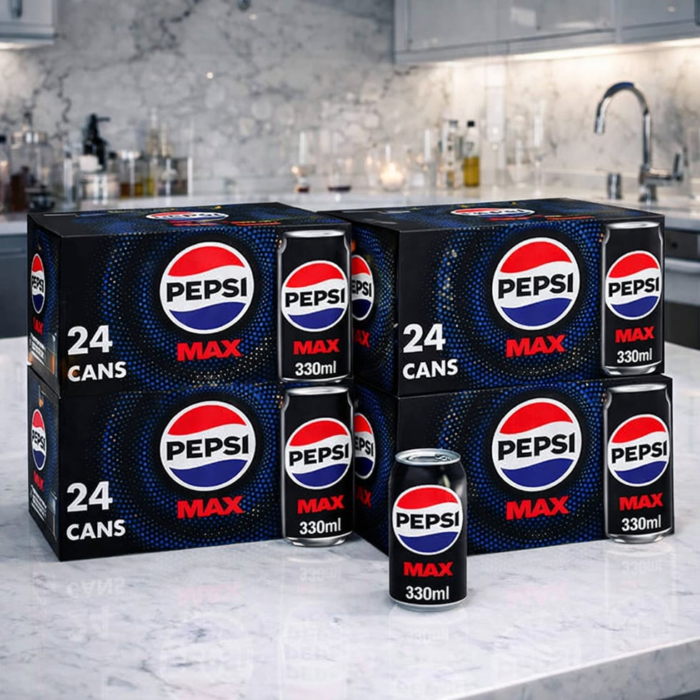96 x Pepsi Max Cans 11.03.26