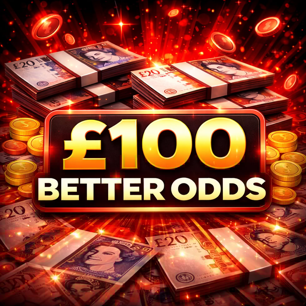 £100 BETTER ODDS 17.02.26