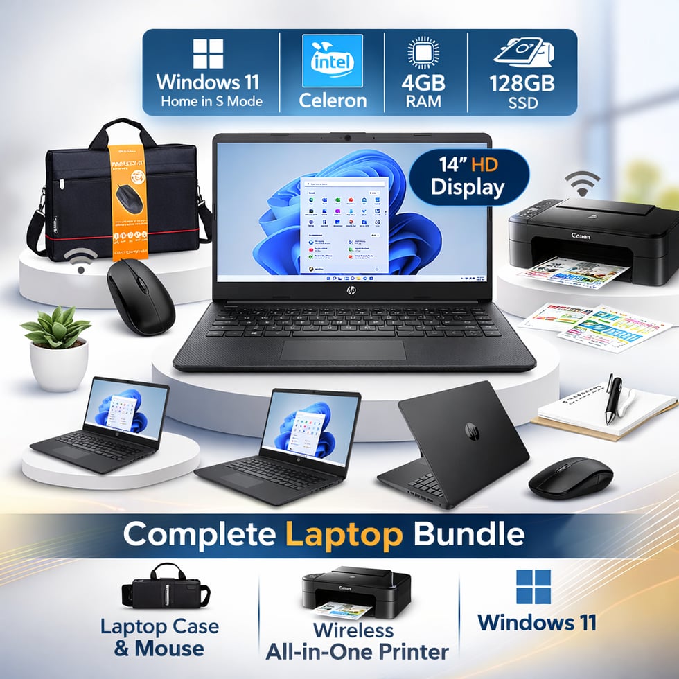 Laptop and Printer Bundle 04.03.26