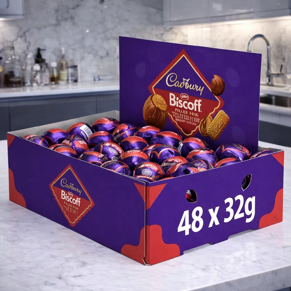 Biscoff Filled Chocolate Eggs 11.03.26
