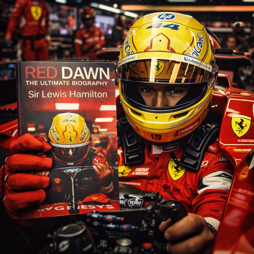 Sir Lewis Hamilton Red Dawn Book - 13.03.26