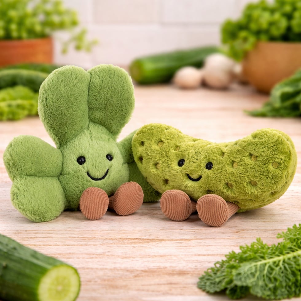 Pickle and Shamrock Jellycat 20.03.26