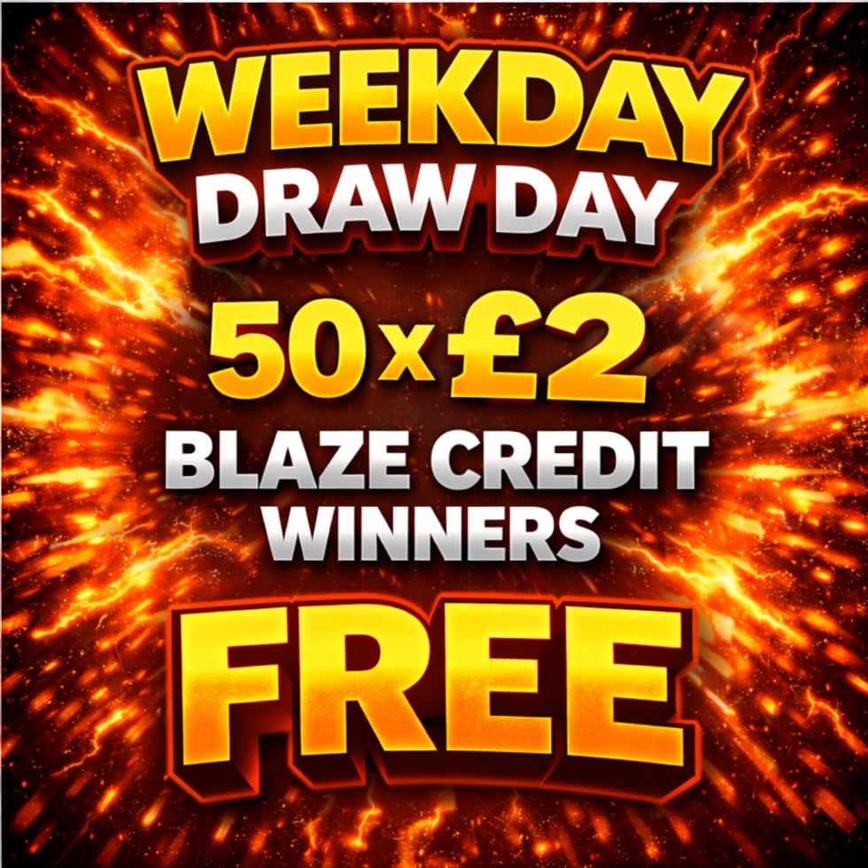 £2 Blaze Credit FREEBIE 24.03.26