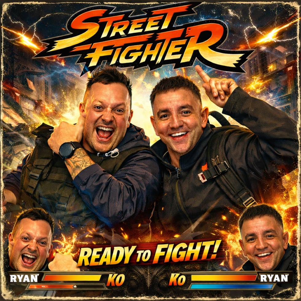 Ryan v Ryan Street Fighter Instant Win - £300 Blaze Credit 11.04.26