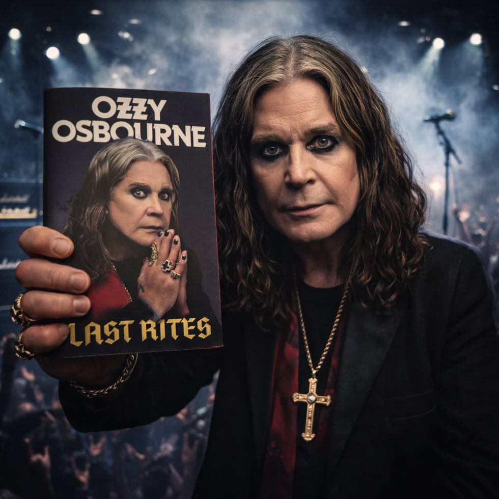 Ozzy Osbourne Last Rites Book - 15.03.26