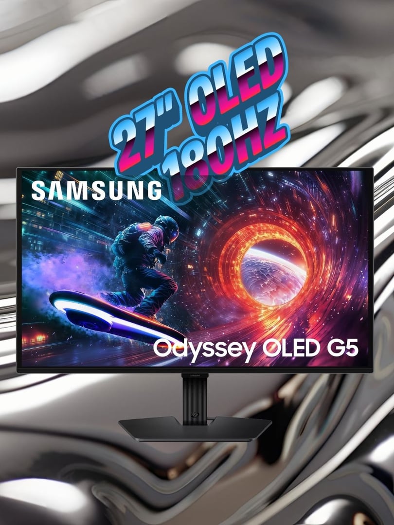27" SAMSUNG OLED G5 180HZ MONITOR