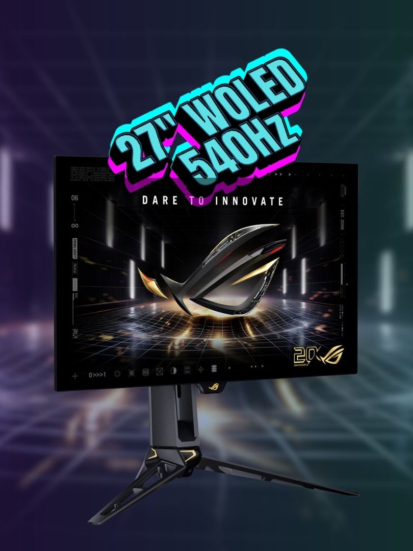 27" ASUS ROG OLED 540HZ MONITOR