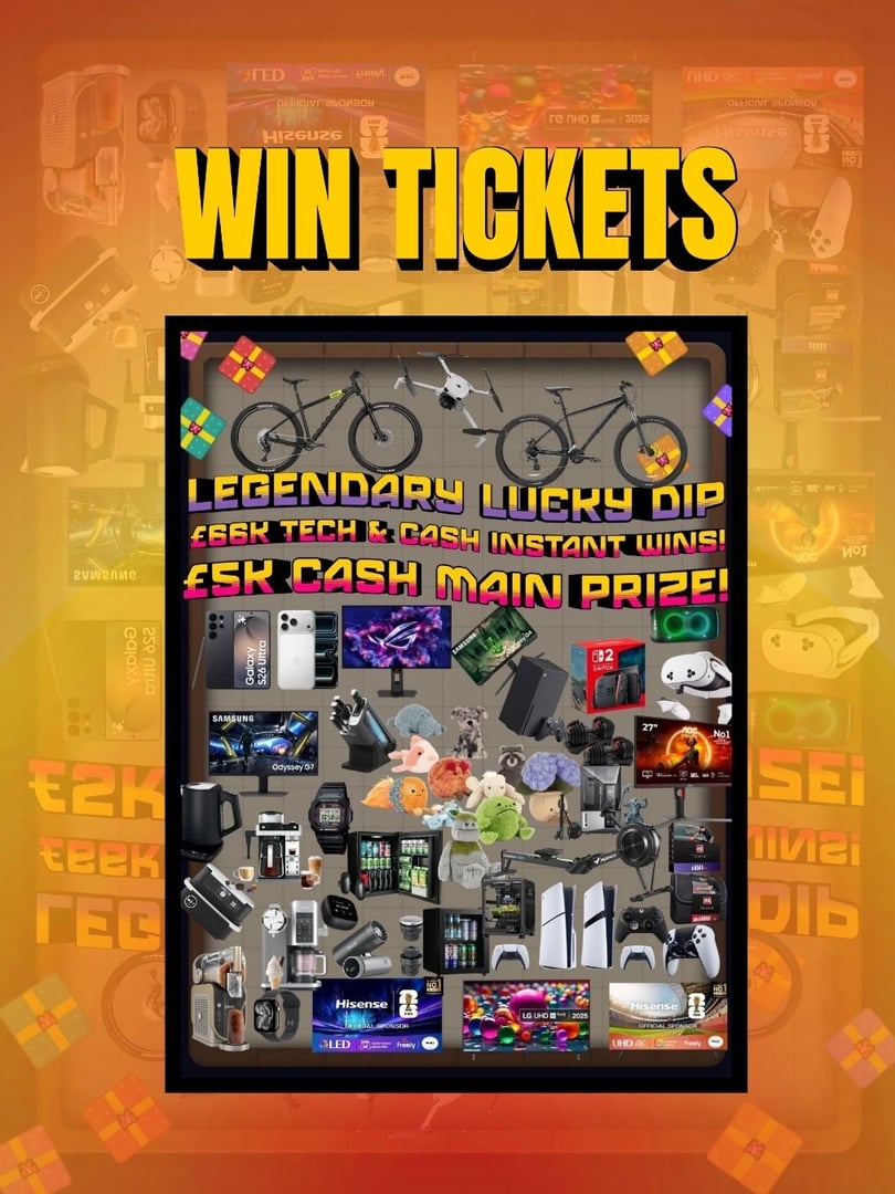 500 TICKETS INTO £66K LEGENDARY LUCKY DIP #2