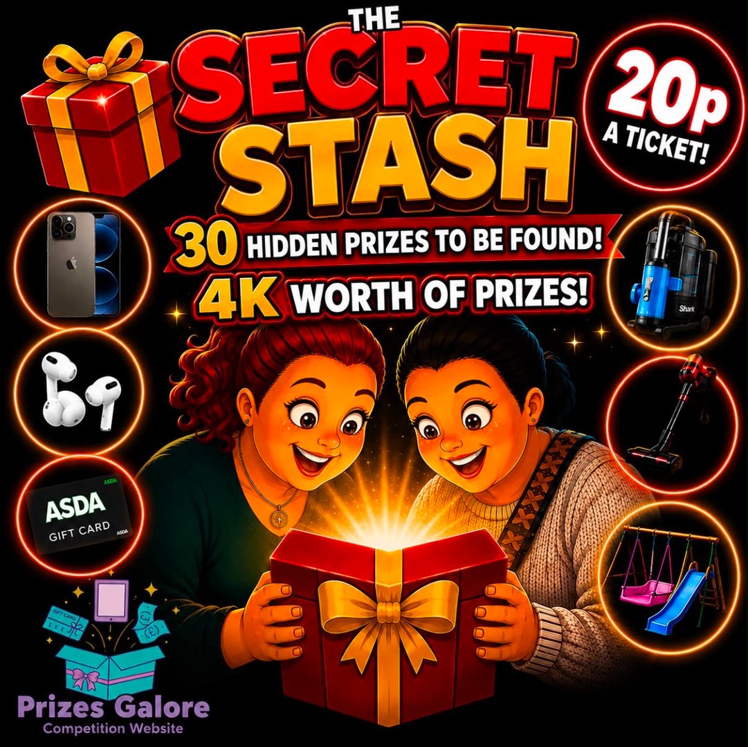 CALLY AND TINAS SECRET STASH £100