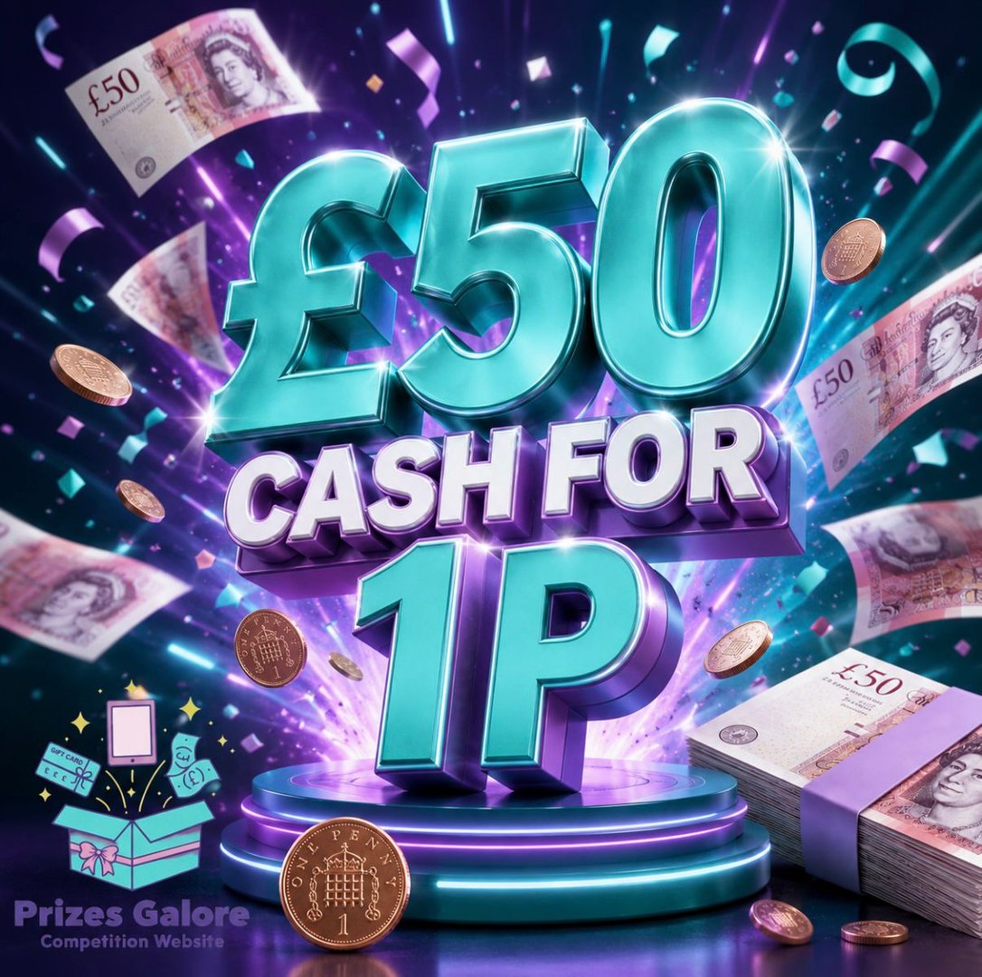 £50 🤑cash🤑 for 1p🤑