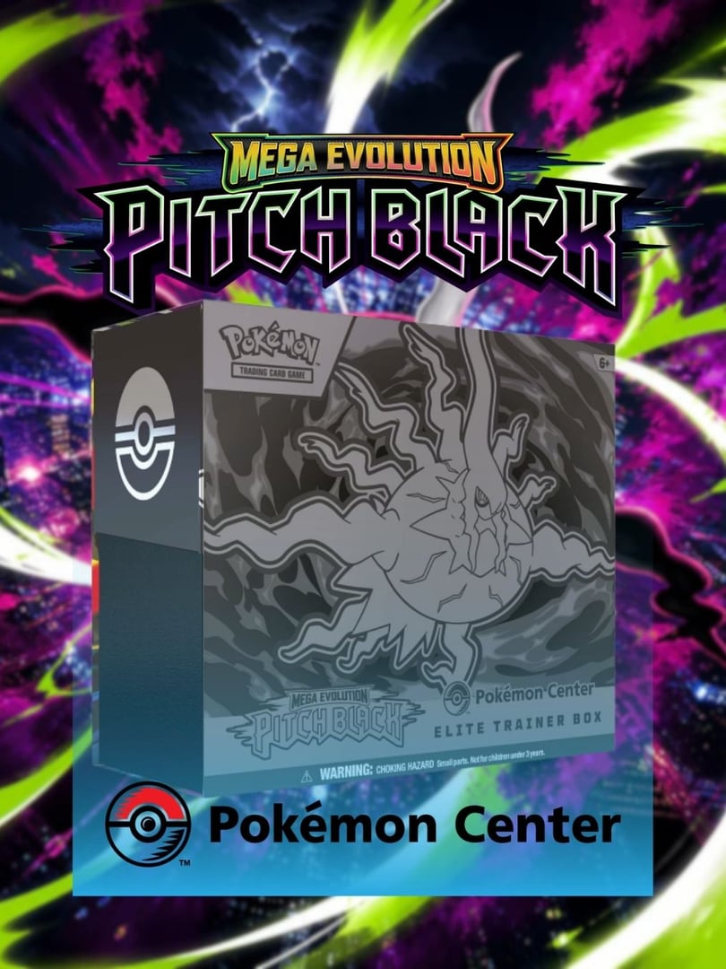 POKEMON CENTER PITCH BLACK ETB