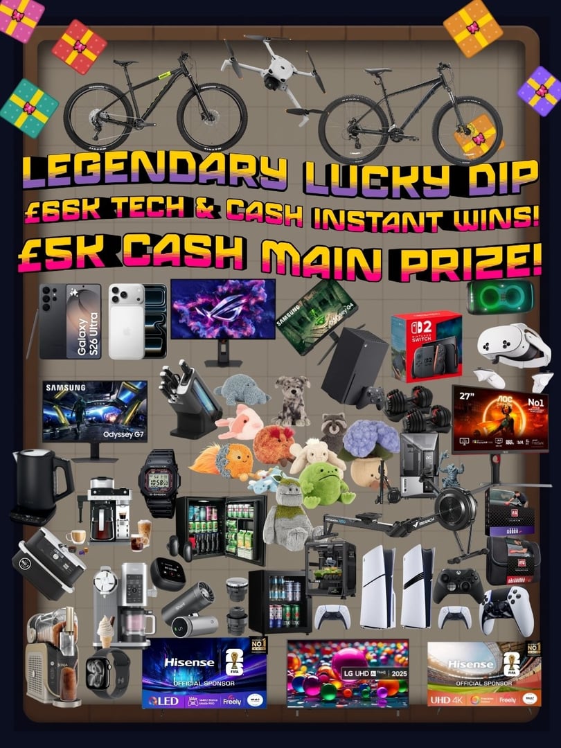 £66K LEGENDARY LUCKY DIP £5K MAIN