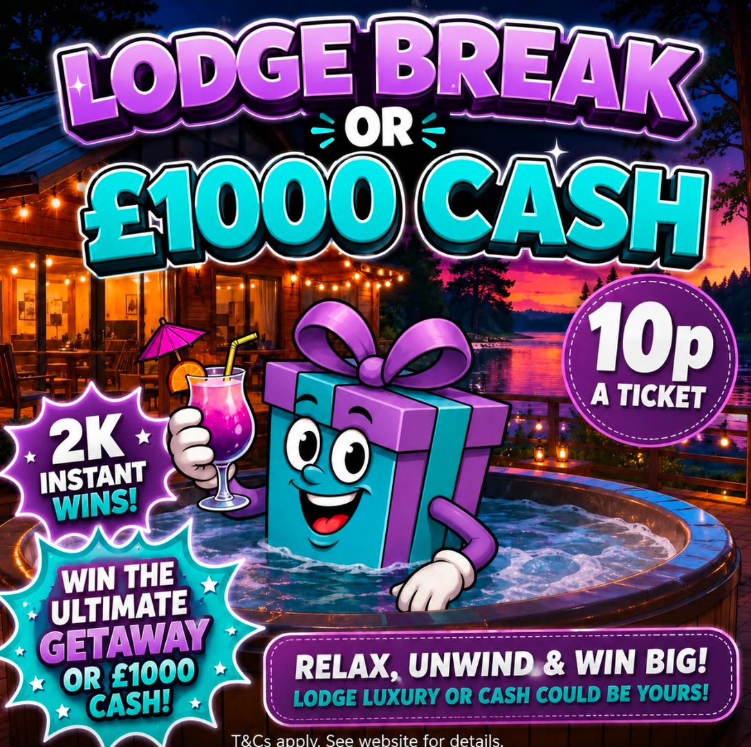 LODGE BREAK or £1000 CASH 💰