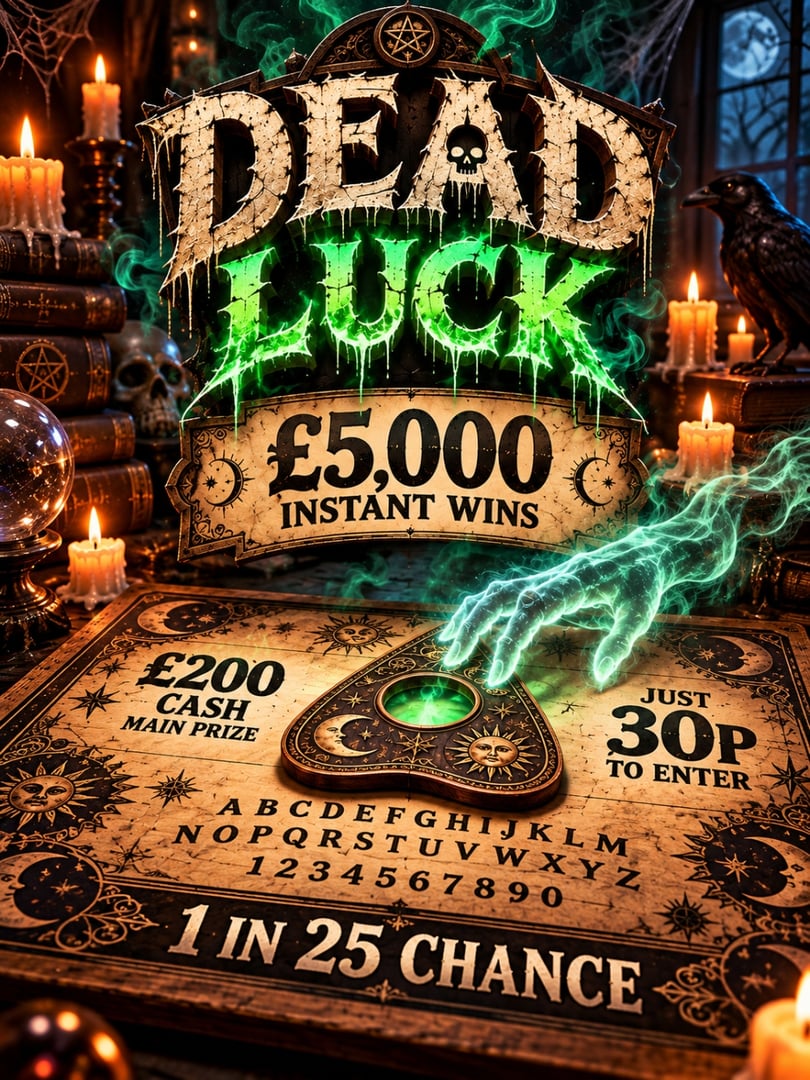 DEAD LUCK 👻 £200 MAIN £5K INSTANTS