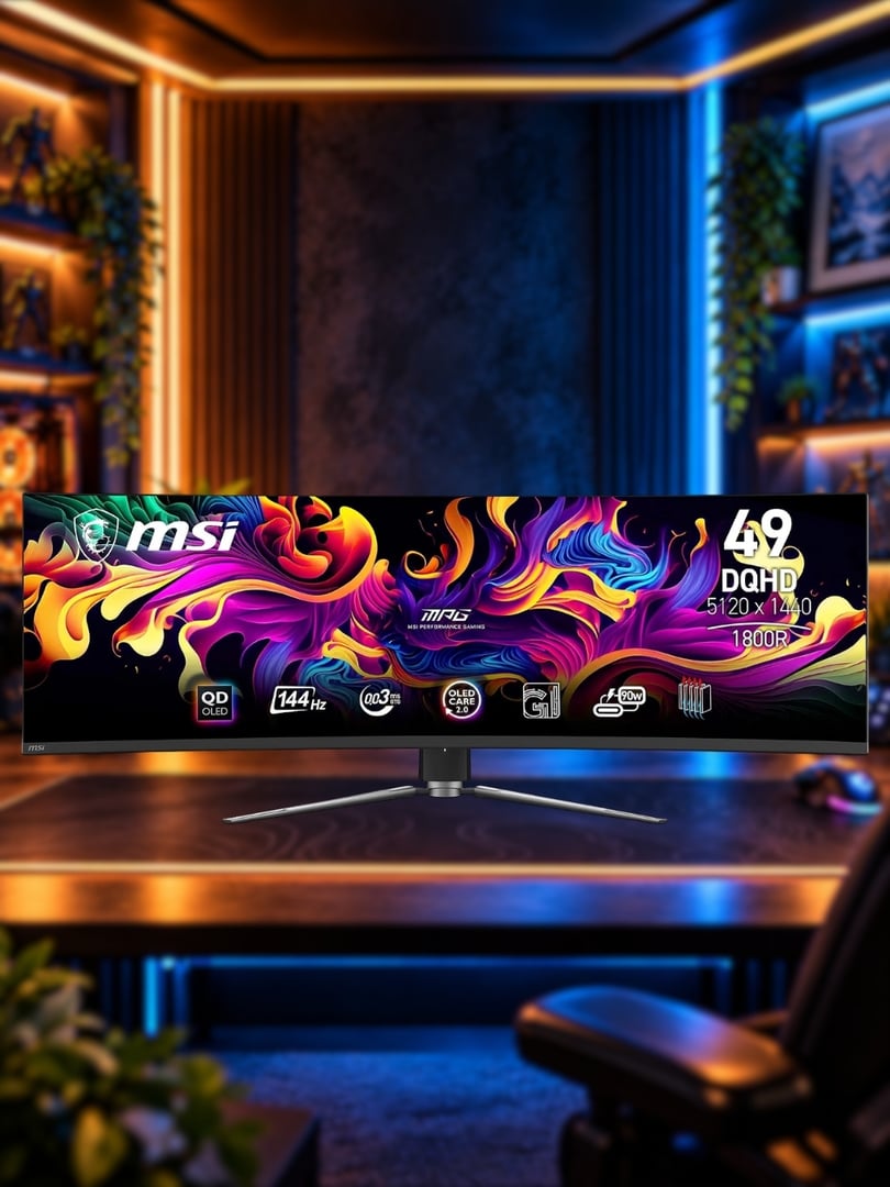 MSI MPG QD-OLED GAMING MONITOR
