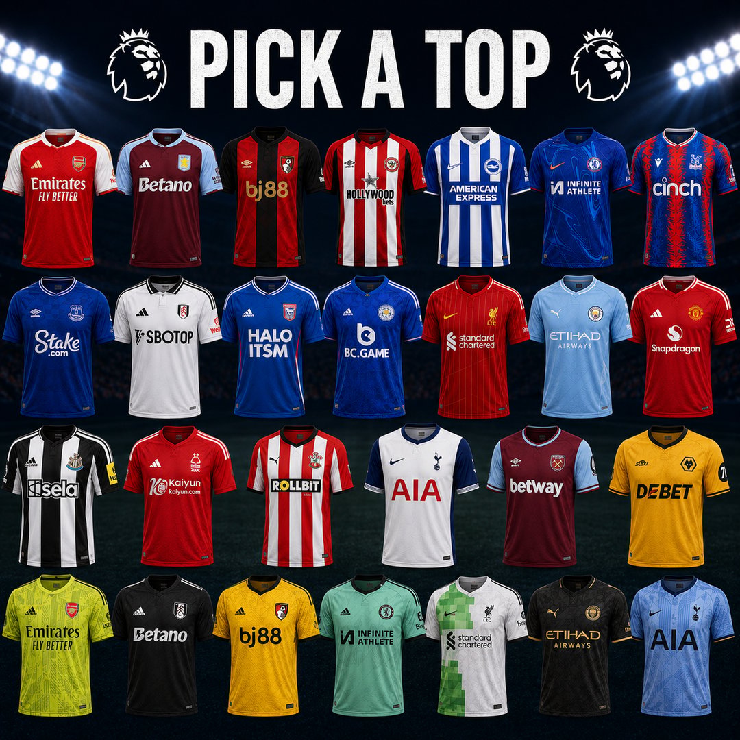 Choose Your Own Football Top