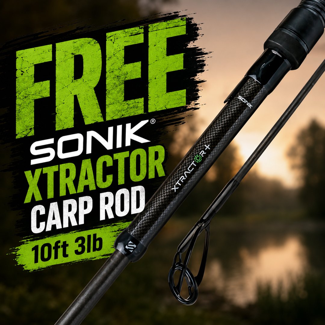 Sonik Xtractor Carp Rod 10ft 3lb