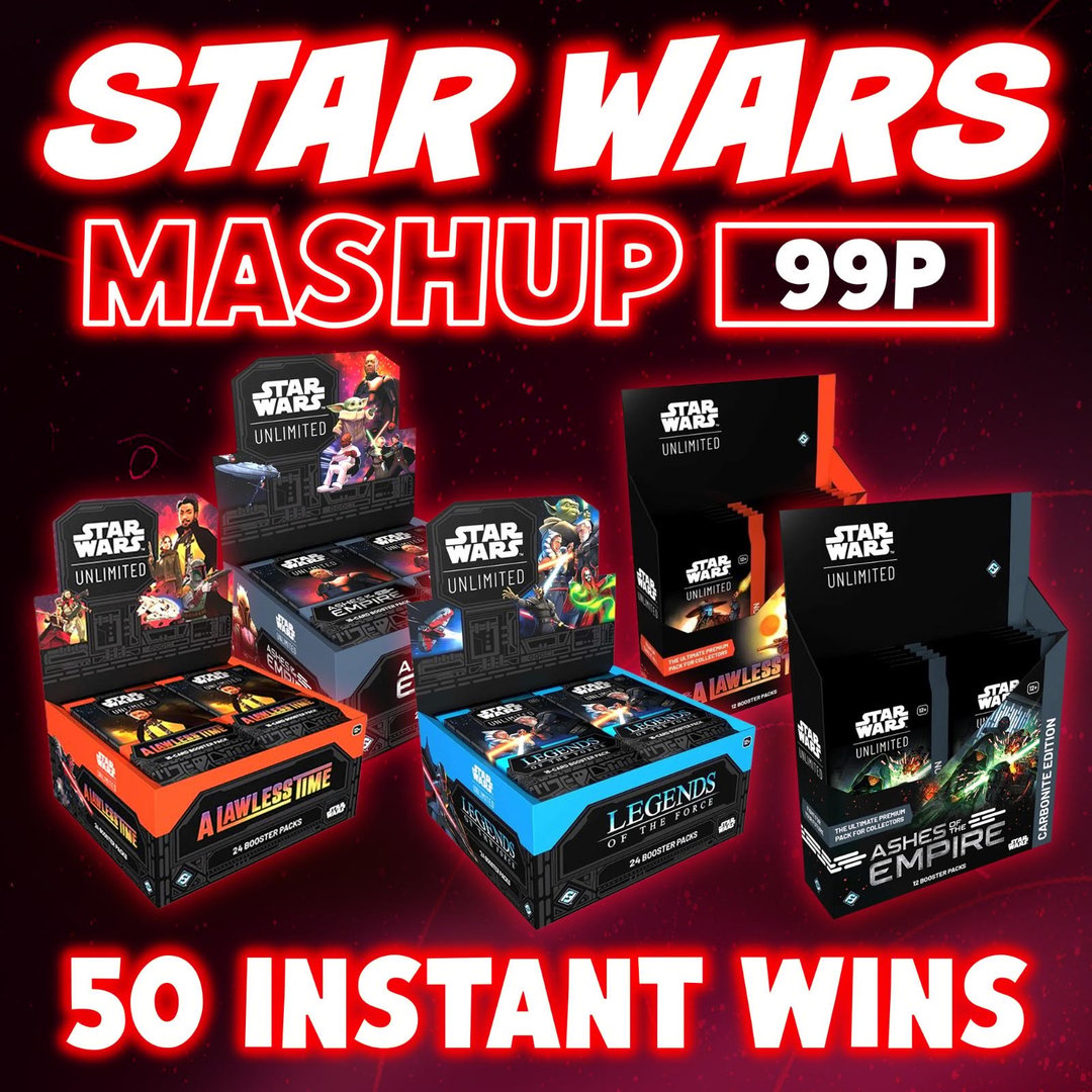Starwars Unlimited mash up! 50 Instant wins!