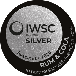 IWSC 2026 Silver medal. Expedition Spiced and cola, judged with Franklin and Sons.