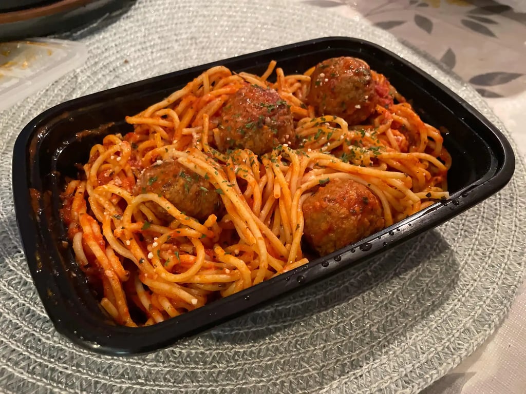 Spaghetti and Meatballs