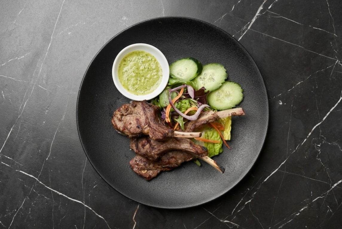 Giti's Garlic Lamb Chops