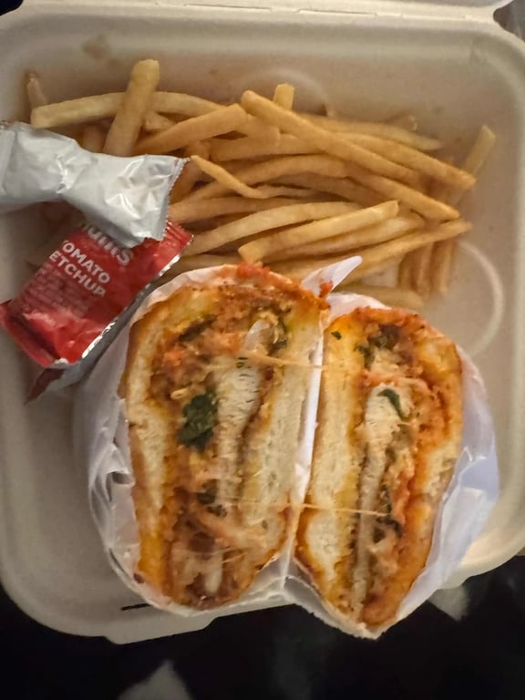 Chicken Parmesan Sandwich
