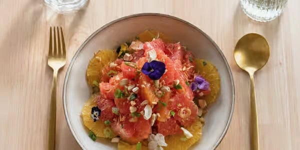 Jai View – Pomelo or Seasonal Citrus Salad (ใจหวิว / ยำส้มตามฤดูกาล)