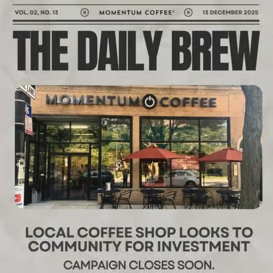 Momentum Coffee Crowdfunding Campaign
