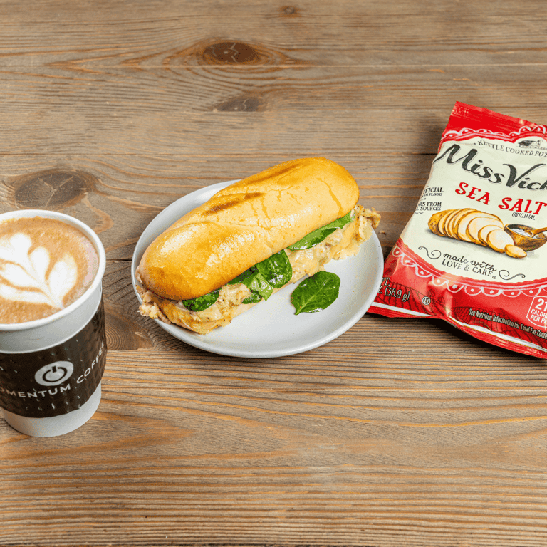 Mo' Sub & Chips & Hot Latte