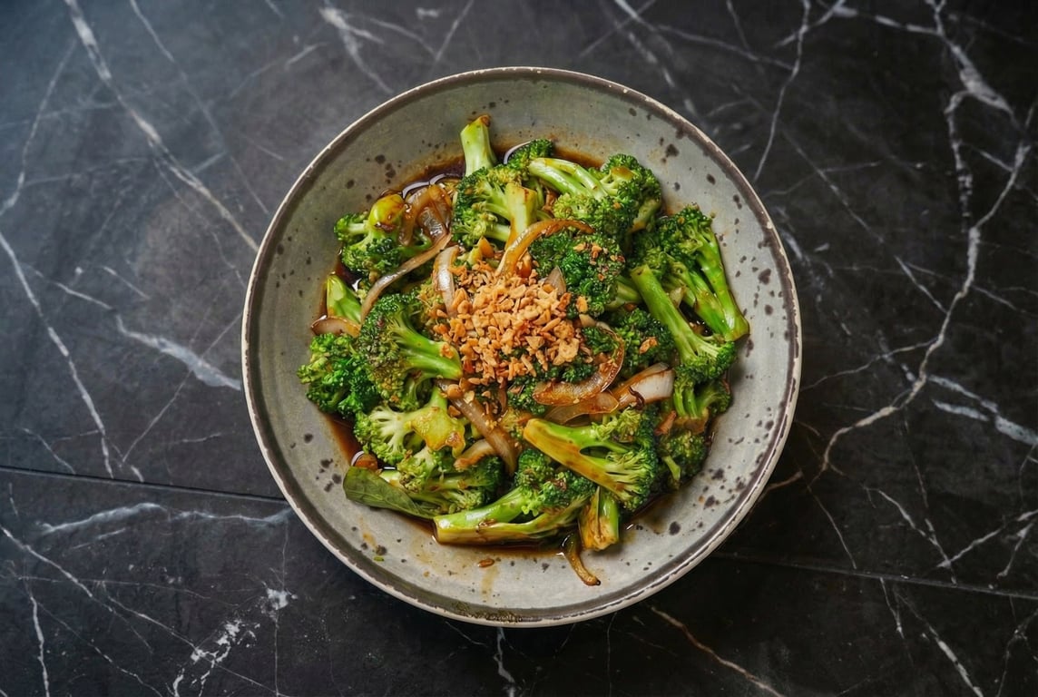 Broccoli with Oyster Sauce
